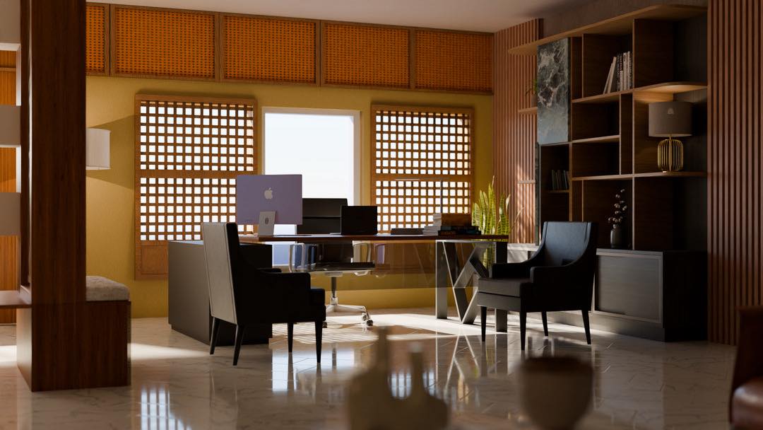 Photorealistic 3D architectural visualization interior render — Filipino 3D artist portfolio sample