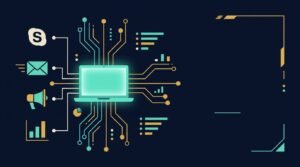 Marketing virtual assistant connecting social, email, and ads channels