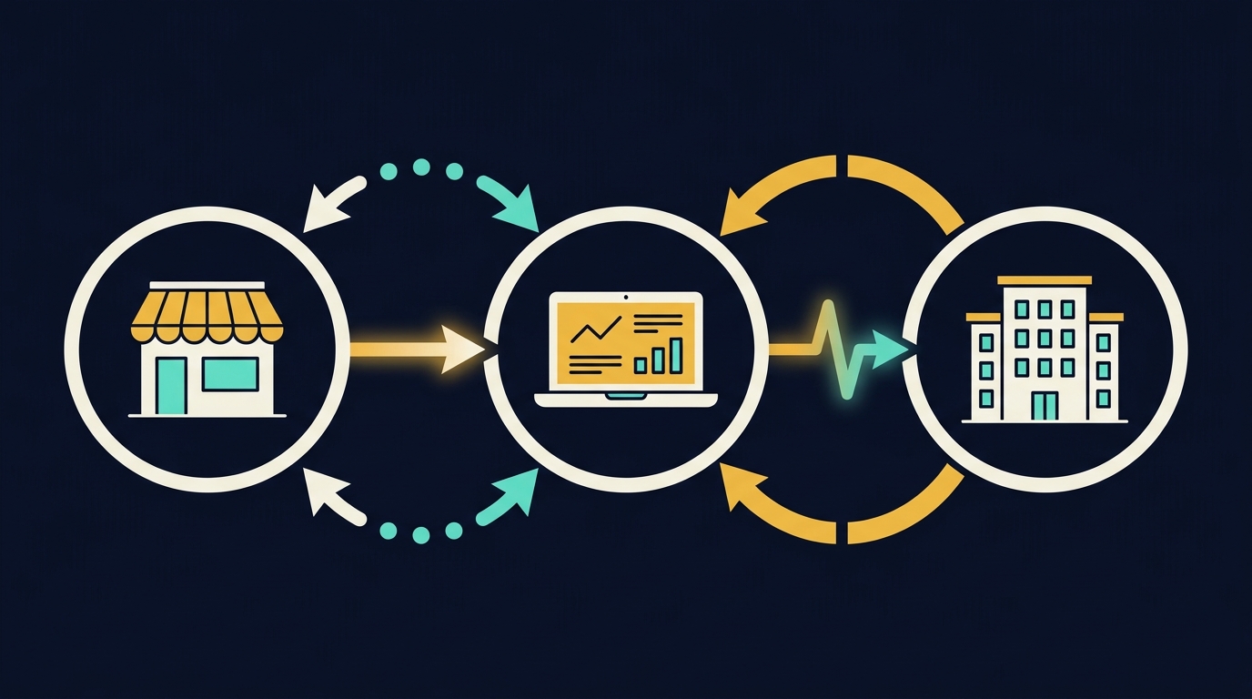 The hybrid bookkeeping setup most growing businesses use: virtual bookkeeper plus local CPA
