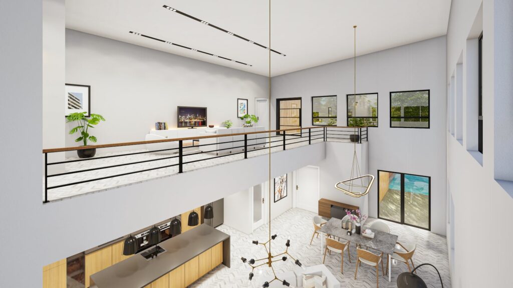 Modern minimalist home interior — virtual staging reference