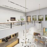 Modern minimalist home interior — virtual staging reference