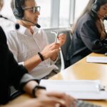 Filipino contact center team collaborating on customer support